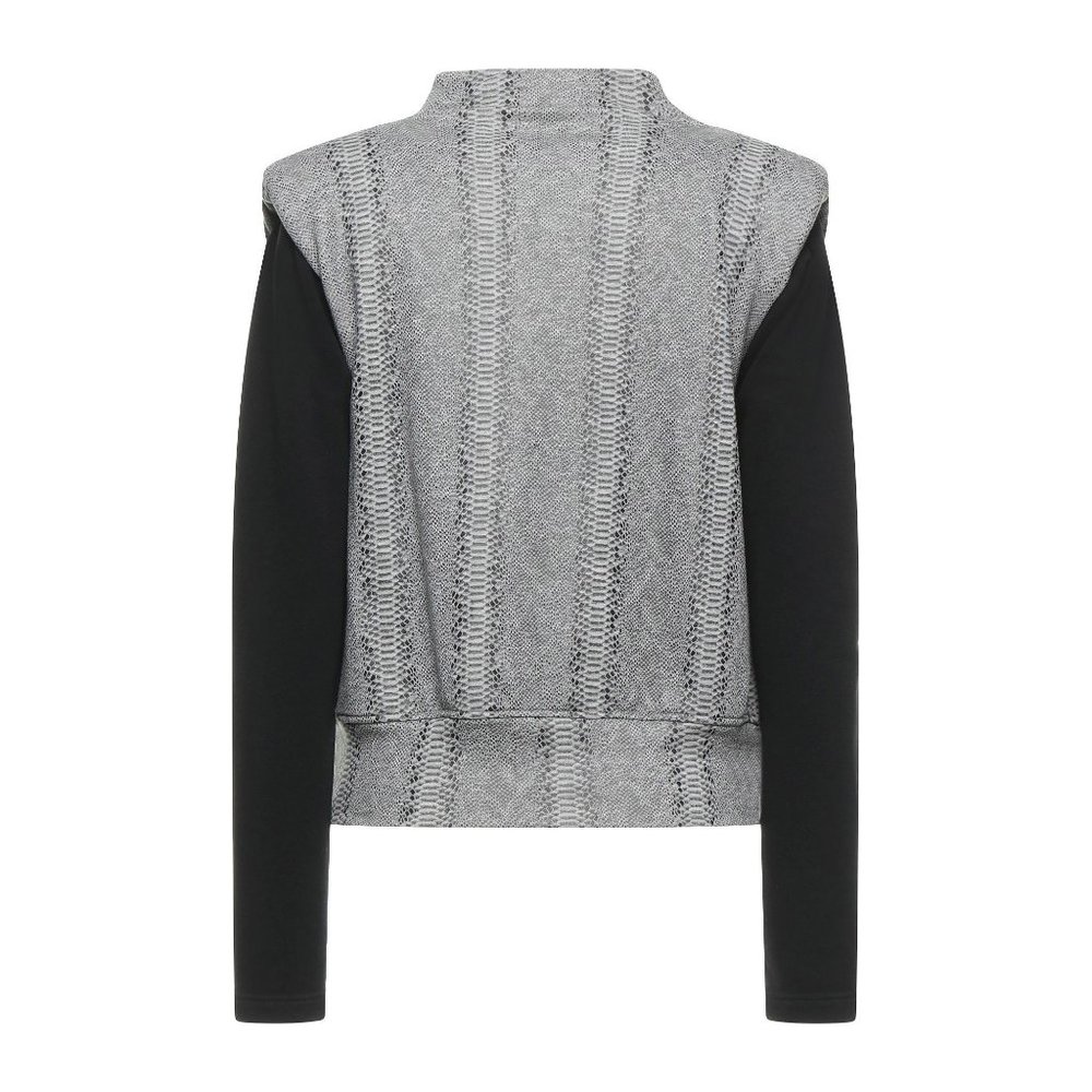 JIJIL long sleeves Sweatshirt snakeskin print with multipockets - Picture 2 of 11